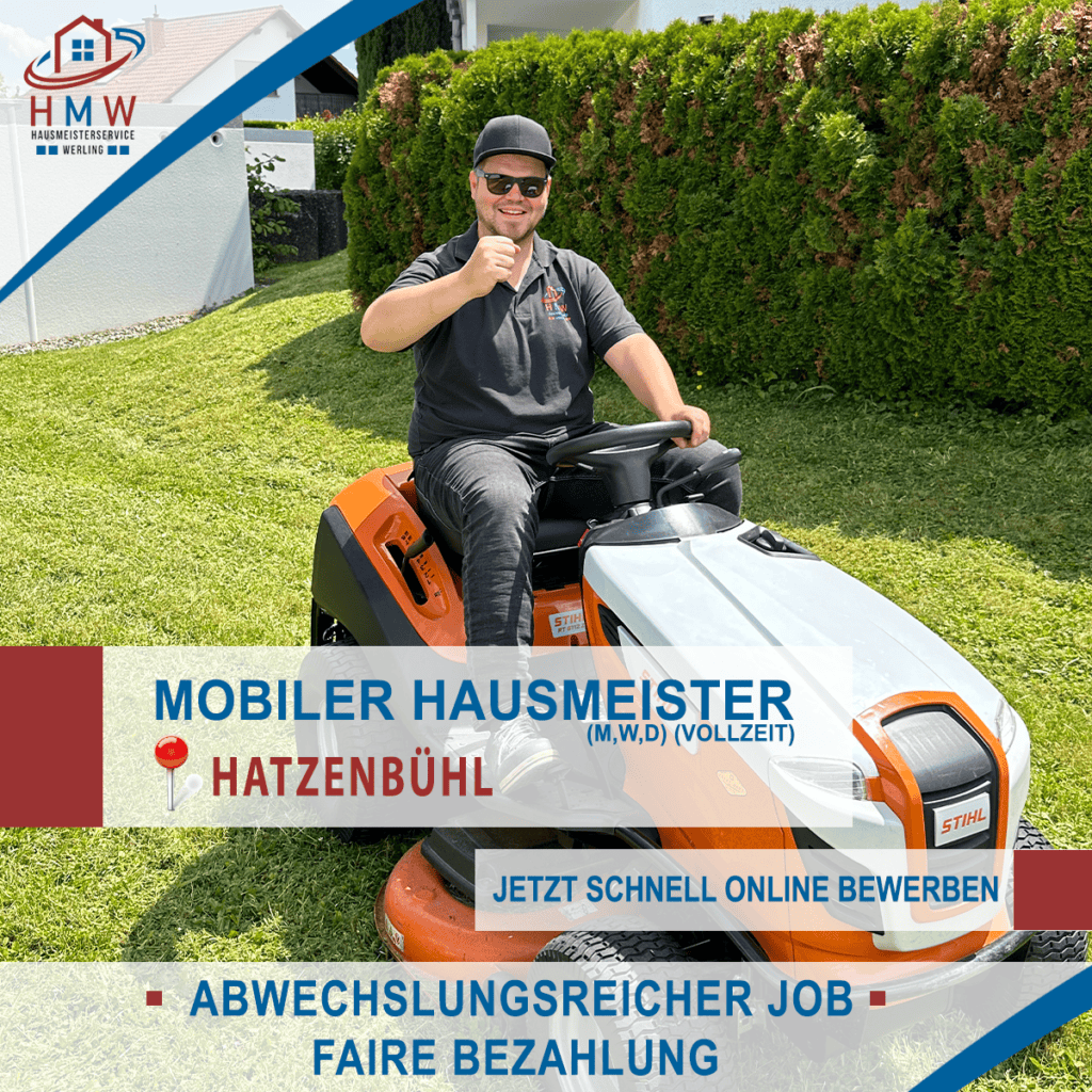 stellenangebot hausmeister in vollzeit hatzenbühl pfalz werling