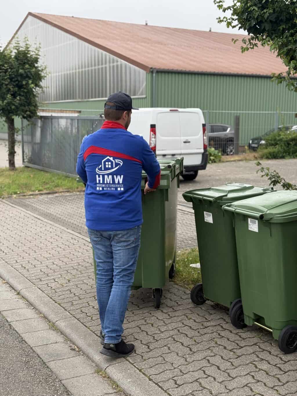 offene stelle müllbereitstellung objektbetreuung hmw hausmeister service werling