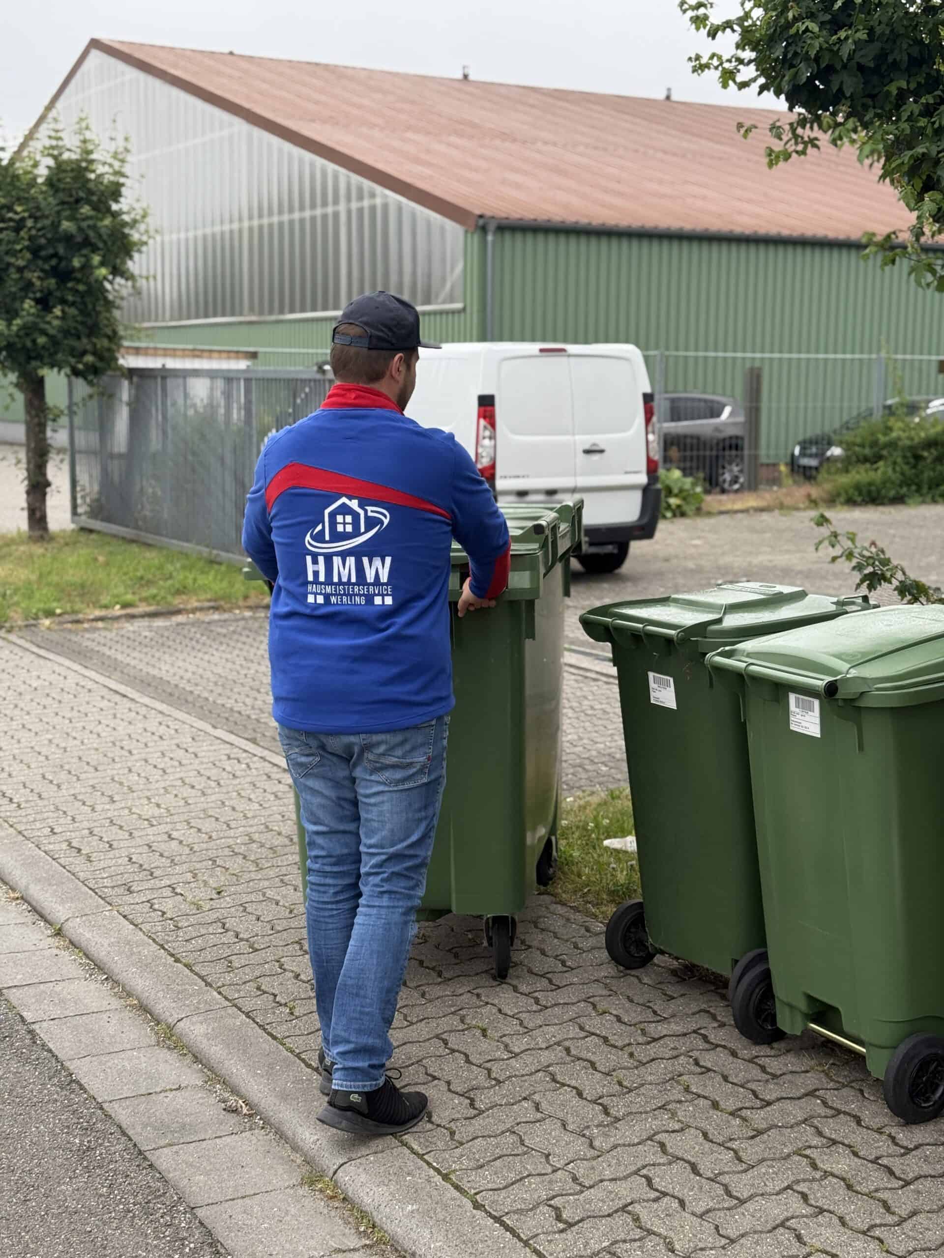 offene stelle müllbereitstellung objektbetreuung hmw hausmeister service werling